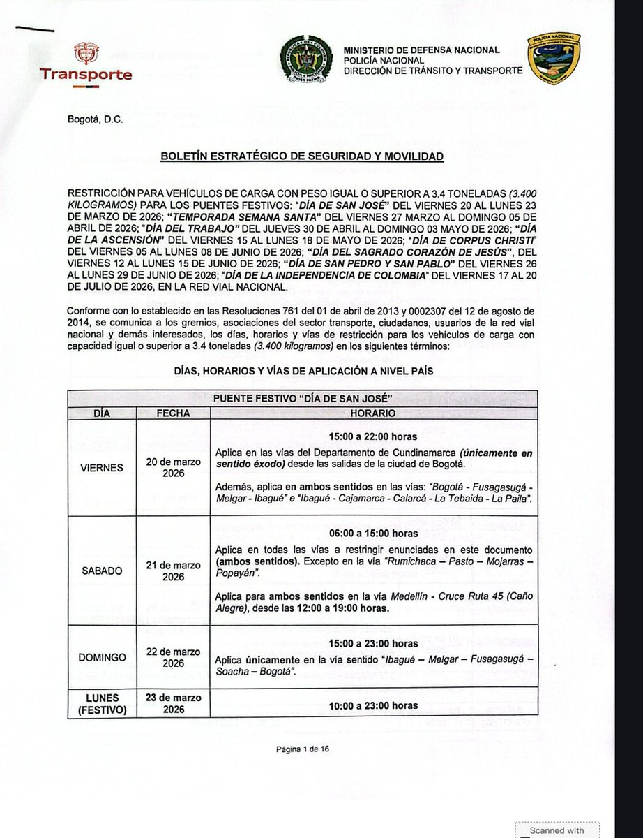 asociación de transportadores del oriente ant tweet media