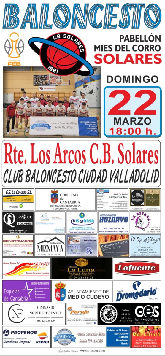 Baloncesto Solares tweet media