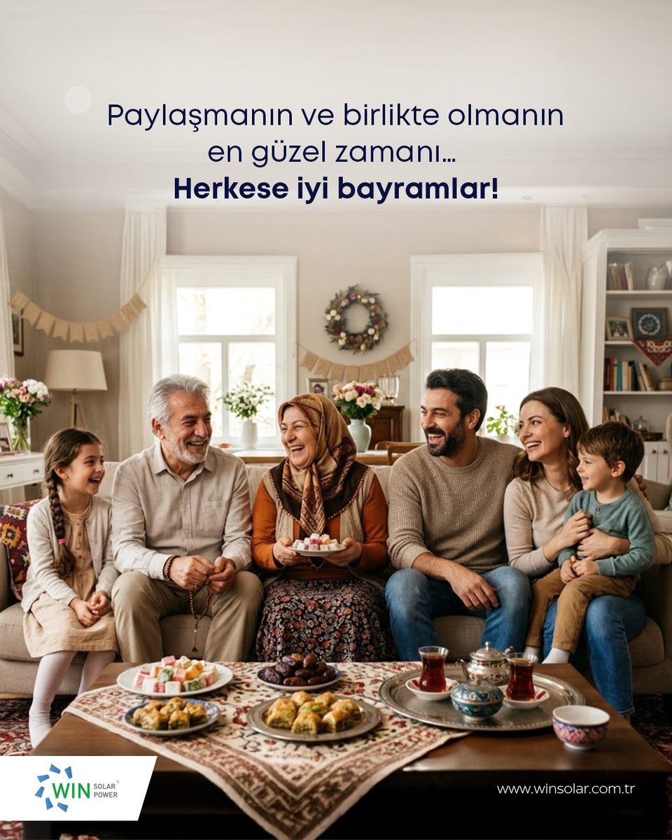 Sevdiklerinizle bir arada olduğunuz nice bayramlara…
İyi bayramlar! 🍬

#bayram #iyibayramlar