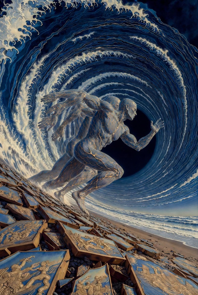 Strange Art Head tweet media