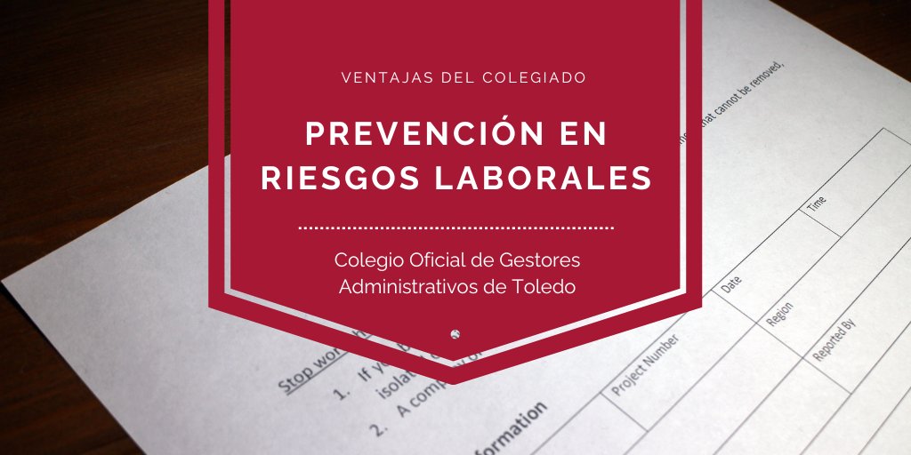 ⭐Nuestros #colegiados podrán beneficiarse de la oferta de productos y servicios que presta <a href="/ASPYPrevencion/">ASPY Prevención</a> en las especialidades preventivas de seguridad en el trabajo.
🤳Llámanos y te lo contamos 
🔗f.mtr.cool/wrrkotvgth