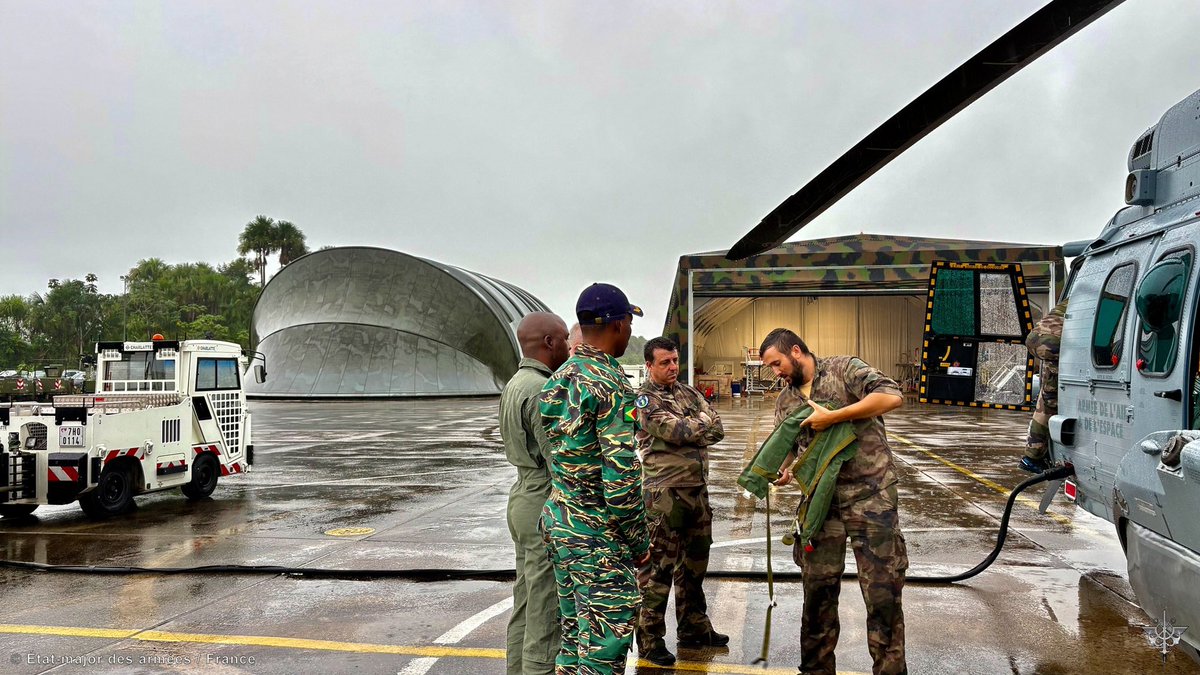 Forces armées en Guyane tweet media