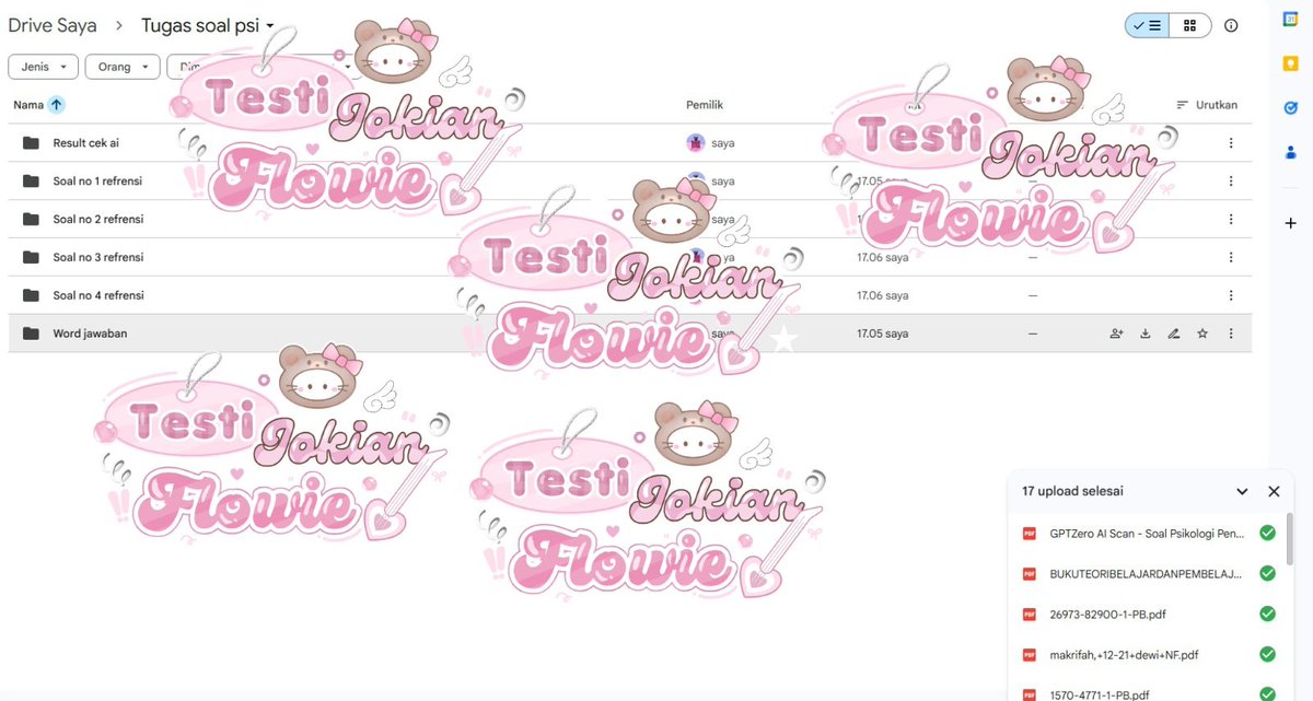 Flowie! Joki tugas with 4.5k+ testi✨️ tweet media