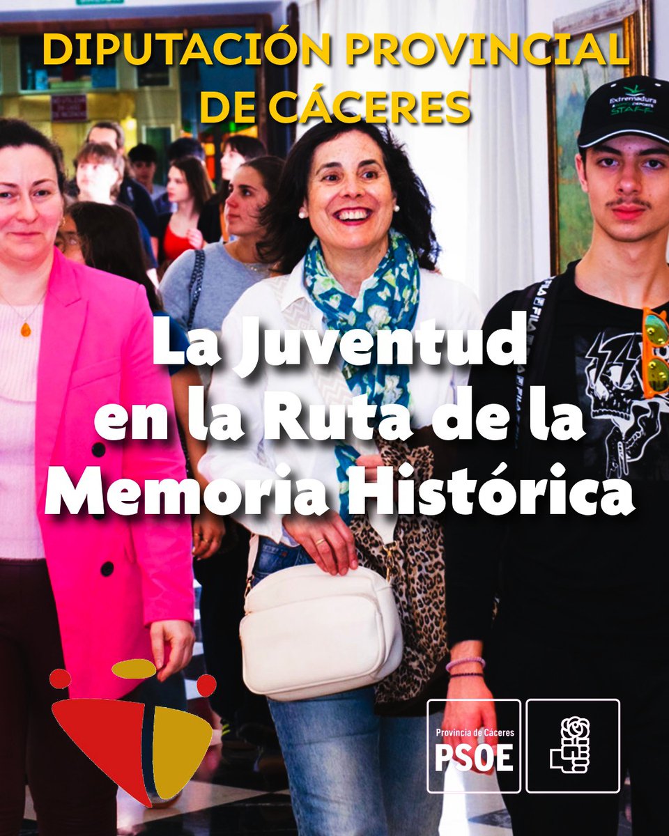 PSOE provincia de Cáceres tweet media