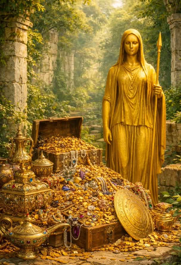 BWA846's tweet photo. This treasure truly exists in the material world. Those two should not be afraid of anything, ever. They must never forget God under any circumstances. Soon, you will find each other, and then God will bless your lives..#Crypto #TokenDrop #NFTCommunity #BWA #Solana #Crypto https://t.co/k1lZW9SsCo