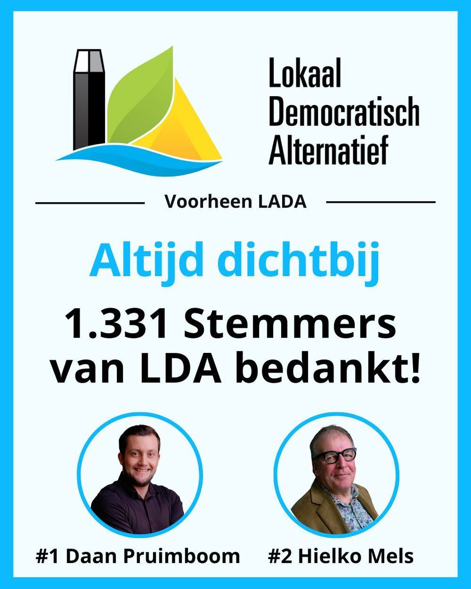 Lokaal Democratisch Alternatief tweet media