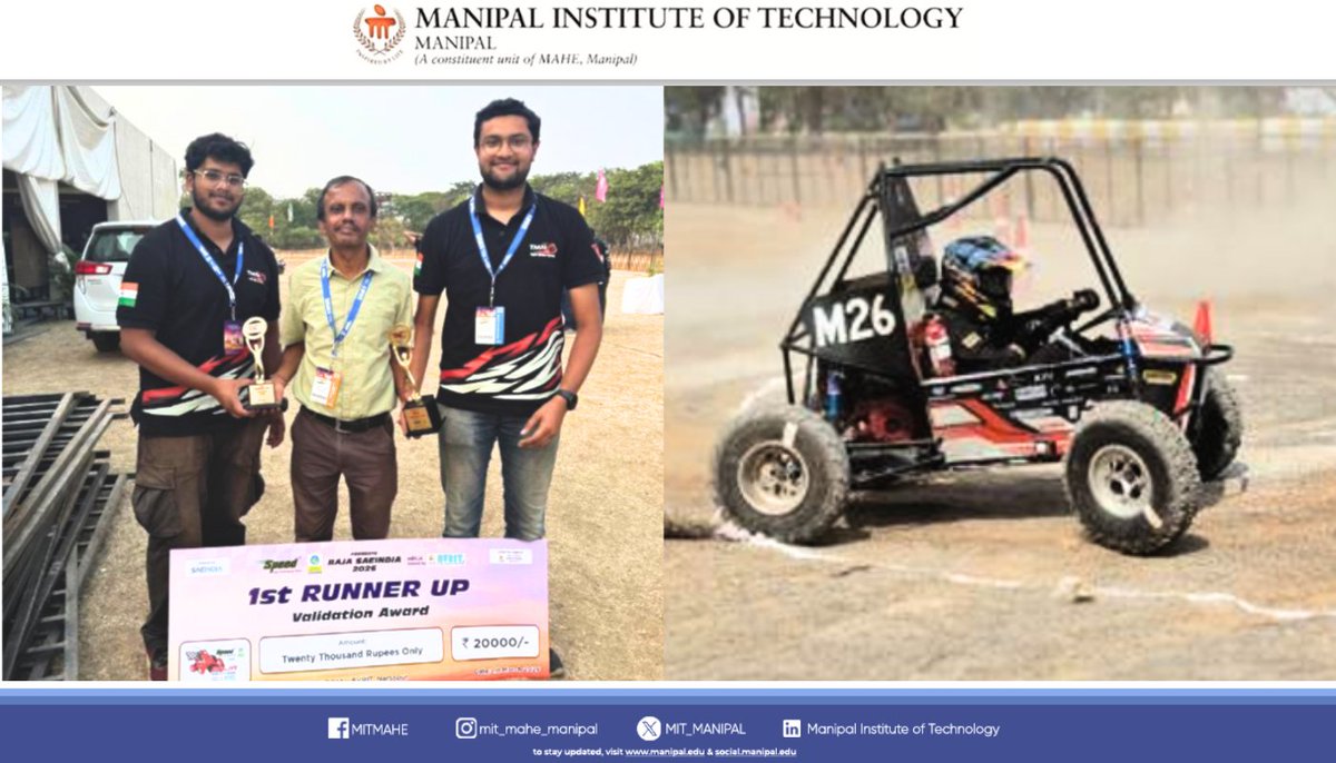 Manipal Institute of Technology, Manipal tweet media