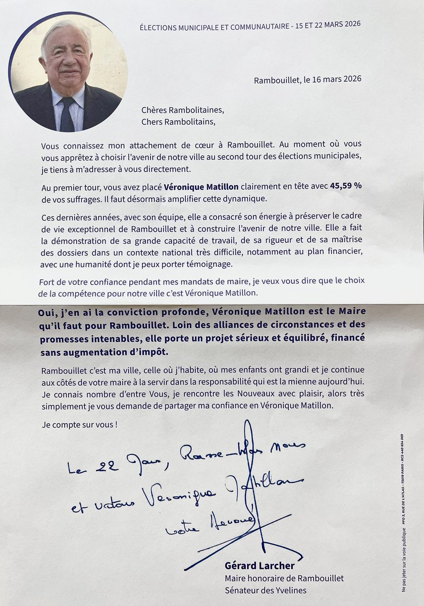 🦌🌳👑 Cher Rambolitaines, Chers Rambolitains…