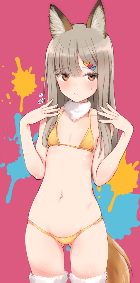 キツネ耳にはもふもふMBと学校で習った 