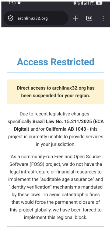 Edvan_TI's tweet photo. @JornalOGlobo Não é só isso.. repositorios de sistema operacional estão bloqueando o acesso do Brasil. Muitos servidores no Brasil trabalham com linux, olha o que esses vermes fizeram.. https://t.co/MbKeefwV6o