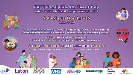 Healthwatch Luton tweet media