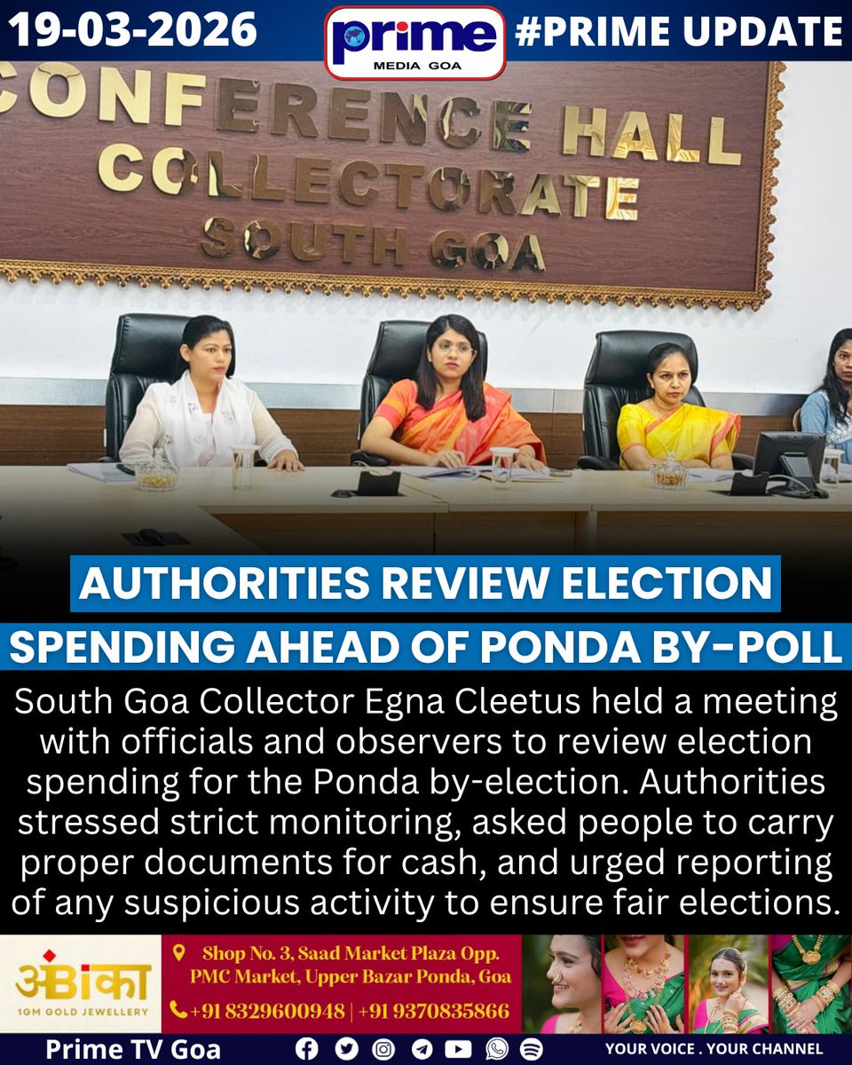 Prime Media Goa - TV Channel tweet media