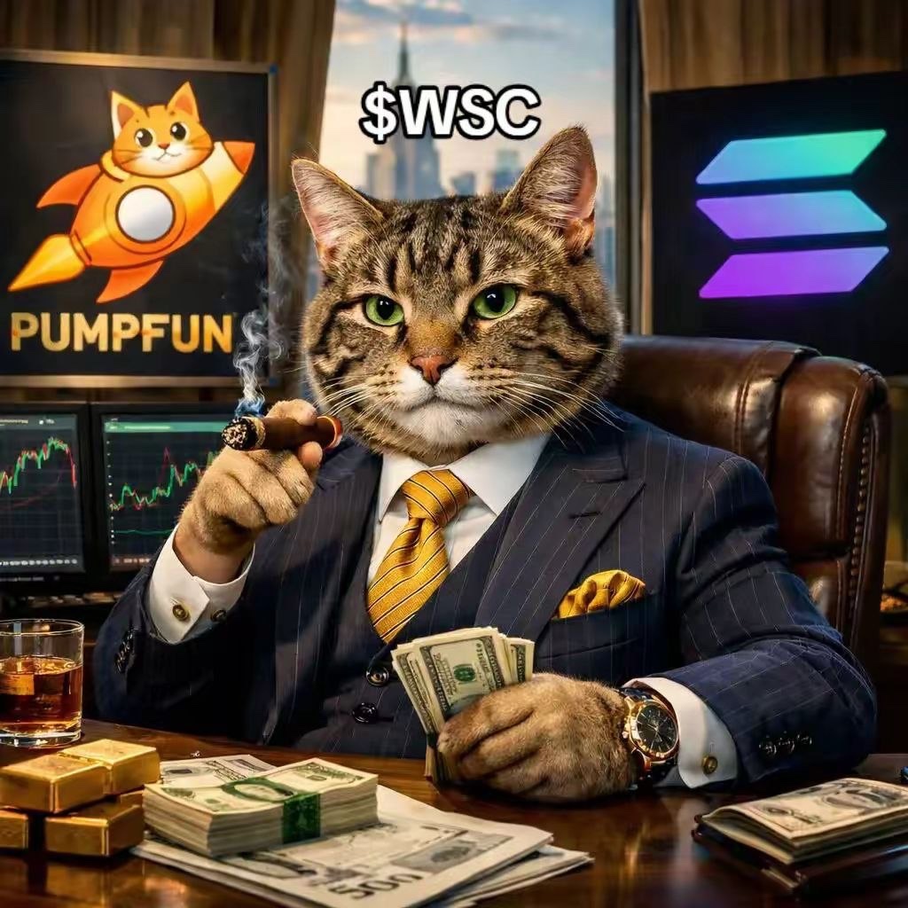 TheCatofWallst's tweet photo. Volatility tends to reveal the underlying strength of a project.

$WSC has continued to grow its base and maintain engagement without relying on short-term hype cycles.

That level of stability is worth paying attention to. This is a brand new era and the CAT of WALL STREET is here to take over . 
Join us : https://t.co/lc95XgrBVo
CA: 8MuYpEmkz5nLuKd69Ch6AdGA5RHGg7WU4zsPn5NGpump