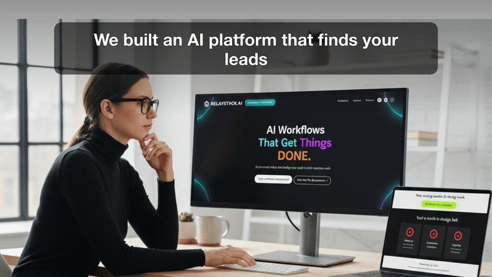 fessburn's tweet photo. https://t.co/k2bw9TmHuS is an AI lead gen platform we built from scratch. It scrapes leads, scores #fessburn #designagency #webdesign #mobileapp #AI https://t.co/q9BqGpTYhQ