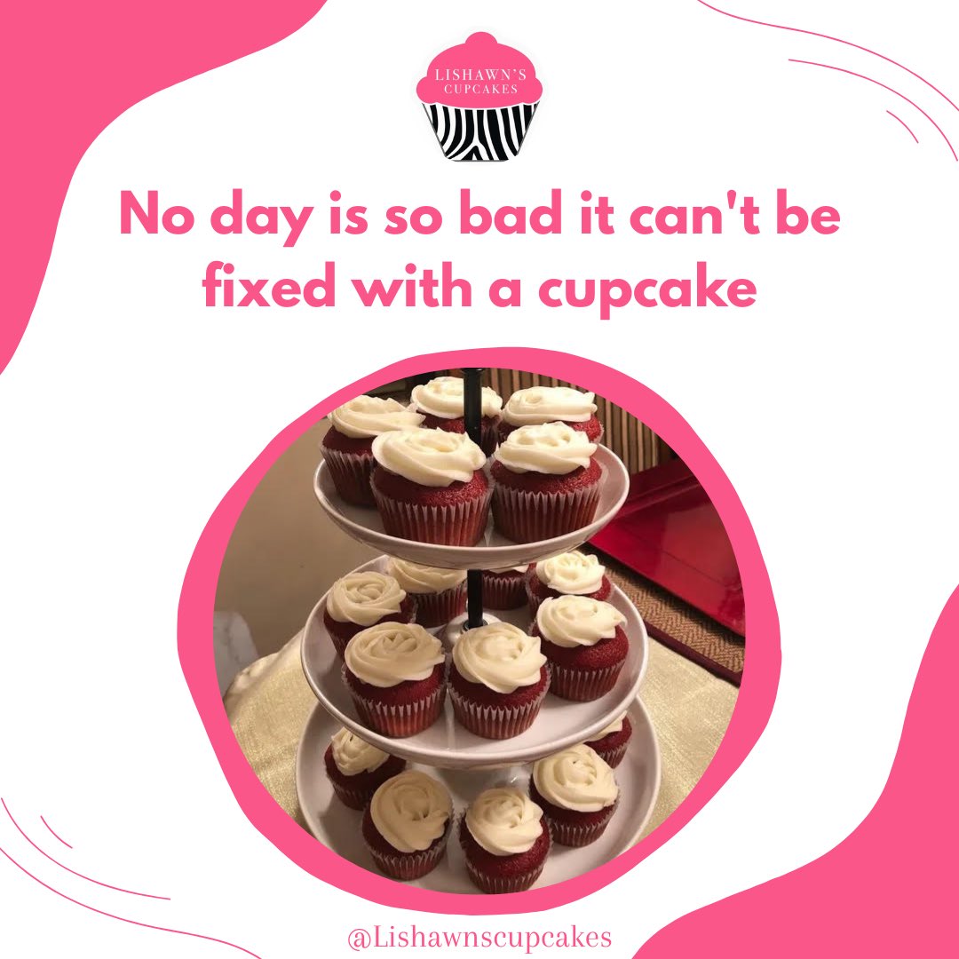 Lishawnscupcake's tweet image. Happy Thursday!

No day is so bad that it can’t be fixed with Lishawn’s cupcakes ❤️🧁!

#lishawnscupcakes 
#goodday
#cupcakes
#likeforlikes 
#like4like