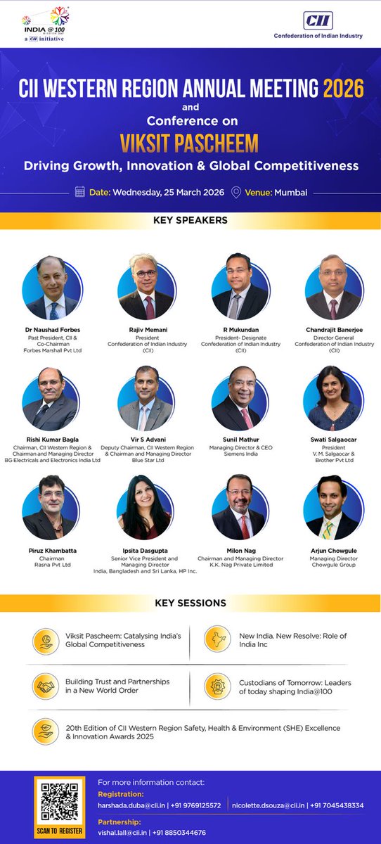 CII Western Region (WR) tweet media