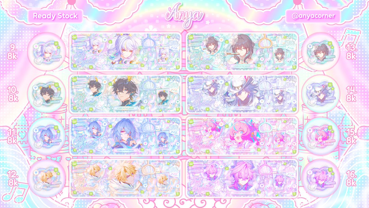 anyacorner's tweet photo. ✿ [ Help RT thankyou! ]

haloo dalam rangka sebentar lagi lebaran (mau apus file leot juga yang udh 24gb😭), aku adain diskon buat beberapa rs dan csku. all layout 8k, setiap take 2 15k. bisa ditake sekarang juga yaa 🥳🩷

#zonauang #zonaba #zonajajan https://t.co/ZqX5RyQSEt