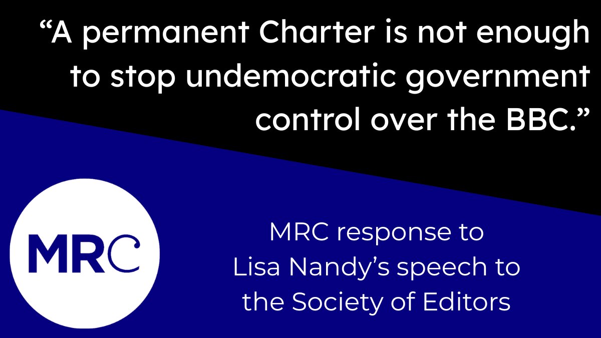 Media Reform Coalition tweet media