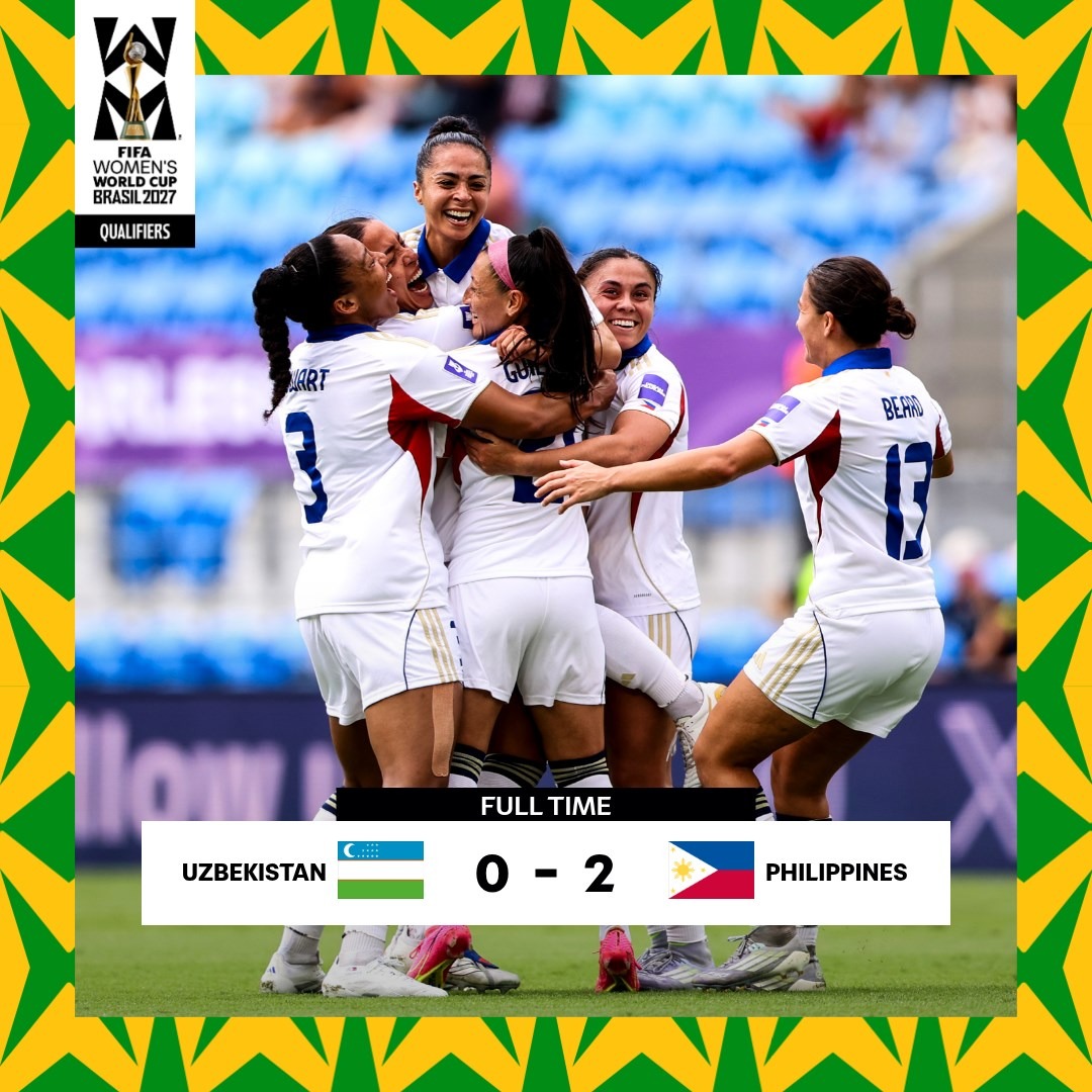 FIFAWWC's tweet photo. The Philippines and Korea DPR secure their places at the #FIFAWWC 2027! 👏