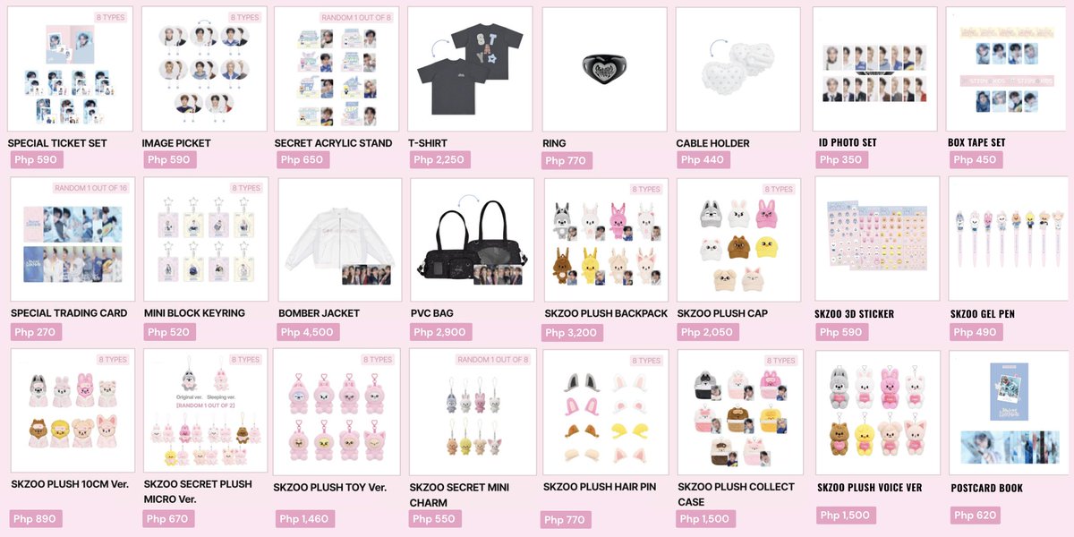 apricotandcoph's tweet photo. Updated Pricelist with SKZOO Voice Ver and Postcard Book! https://t.co/GQpxmgVWDw