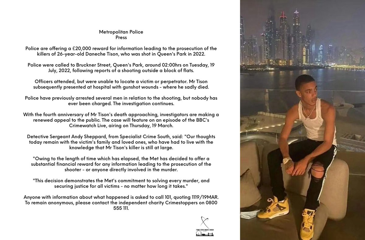 Crime Scene Images London tweet media