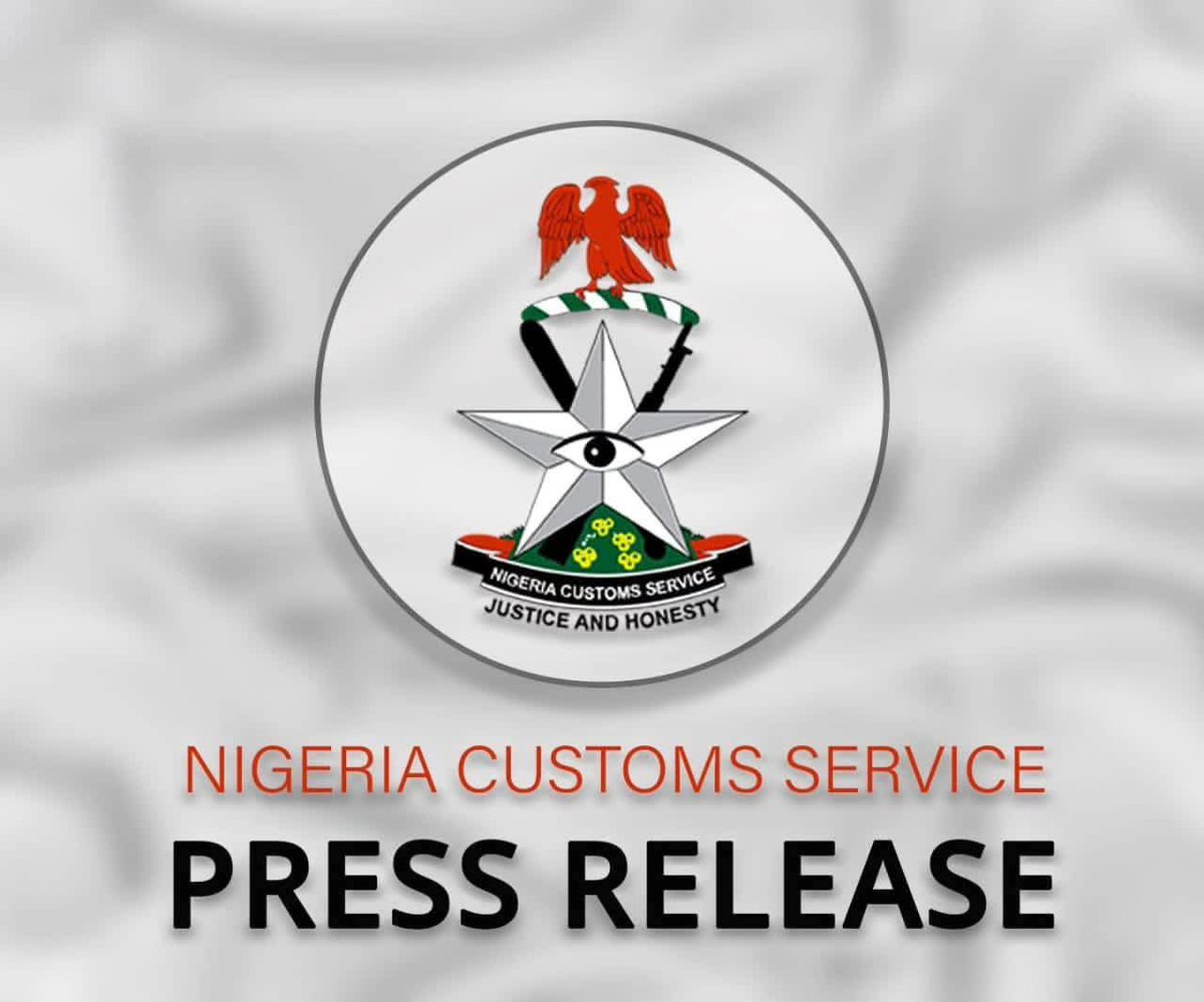NIGERIA CUSTOMS tweet media