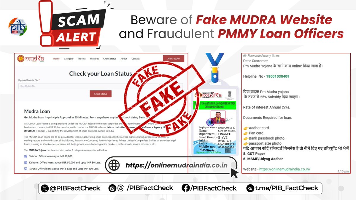 PIB Fact Check tweet media