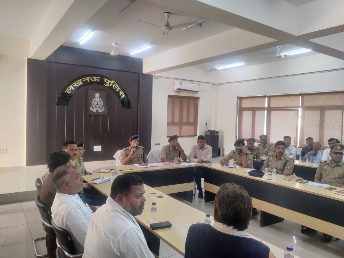 LUCKNOW POLICE tweet media