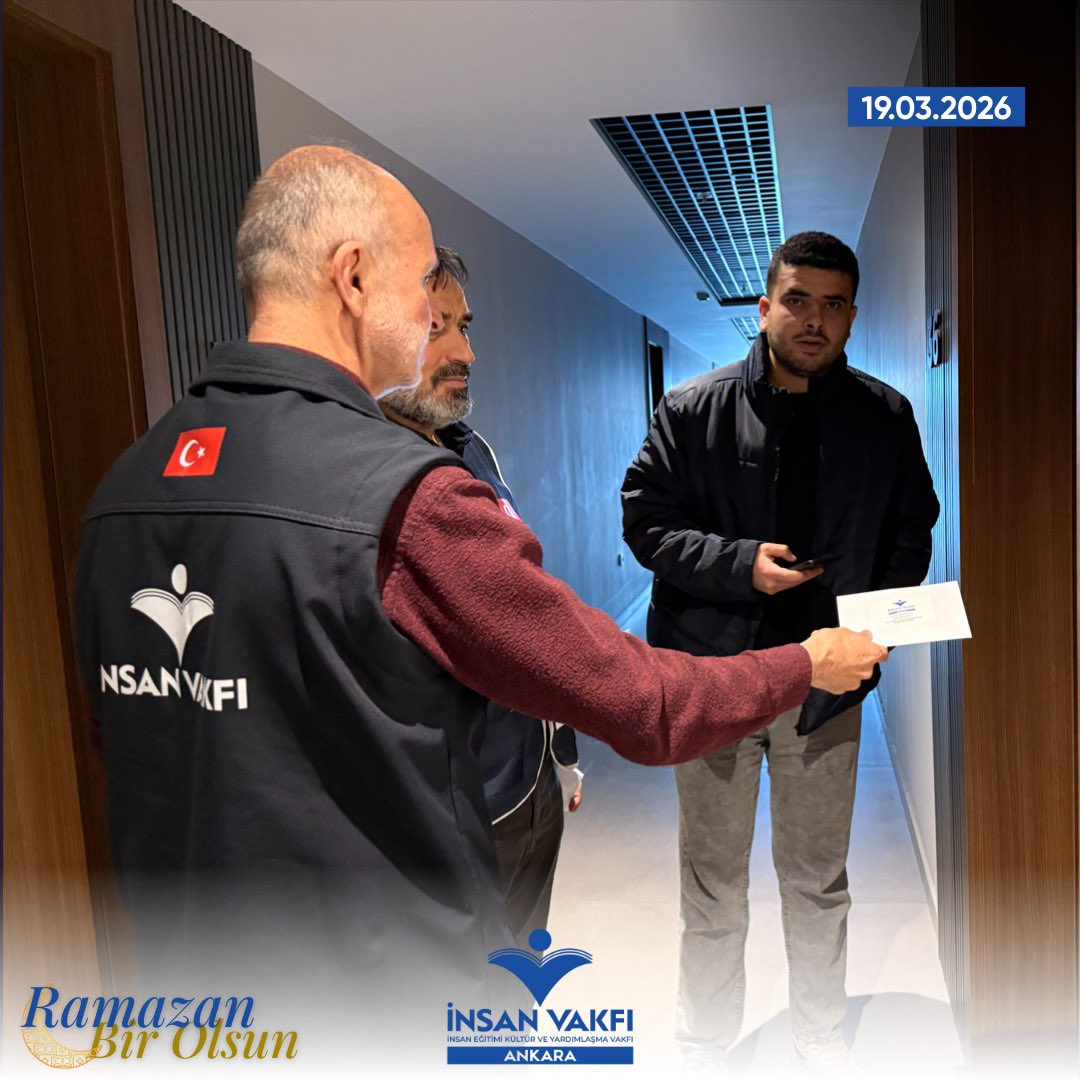 iv_ankara's tweet photo. Bir Ramazan ayının daha son gününü idrak ederken İnsan Vakfı Ankara olarak, fitre bağışlarınızla bir mazlumun tebessümüne vesile olduk; bayramı, herkes için bayram kılabilmek için yardımlarınızı ulaştırmaya devam ediyoruz. 🕊️ https://t.co/1vU1324ZGG