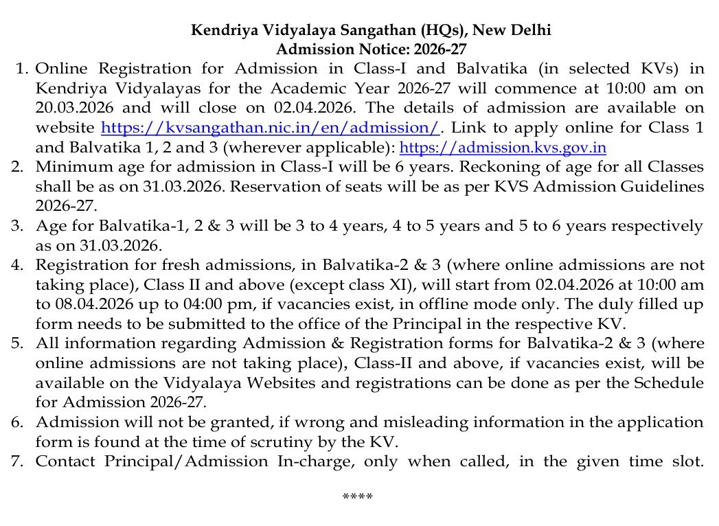 PM SHRI KV Bolarum tweet media