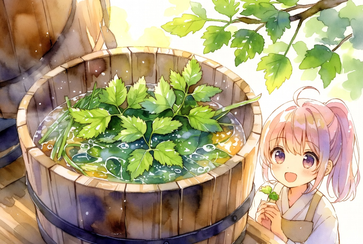oznxe's tweet photo. 樽に春の香り宿る🫙

三つ葉をそろり塩漬け🌿
セリもくすくす立ち上がる🍃

糠と塩で包み込む🧂
湿り気の風がふわり運ぶ✨

微生物がすーっと息を吹き込む💫
樽の中で季節の印が目覚める📜

陽に透ける緑、香りが舞う☀️
手仕事の時間が記憶を呼び返す💽

#春の香味野菜 #樽の塩漬け #季節の印 https://t.co/hWjjPirLas