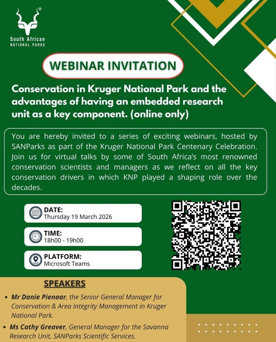 SANParks tweet media