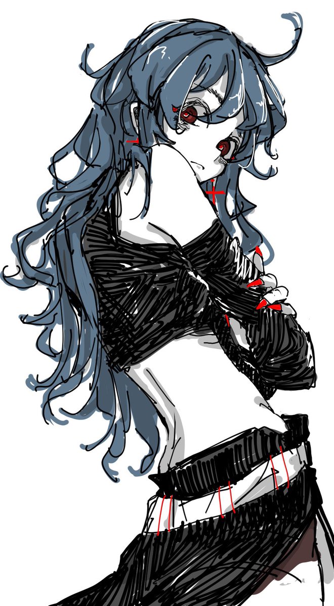 黒重ねる@絵 tweet media