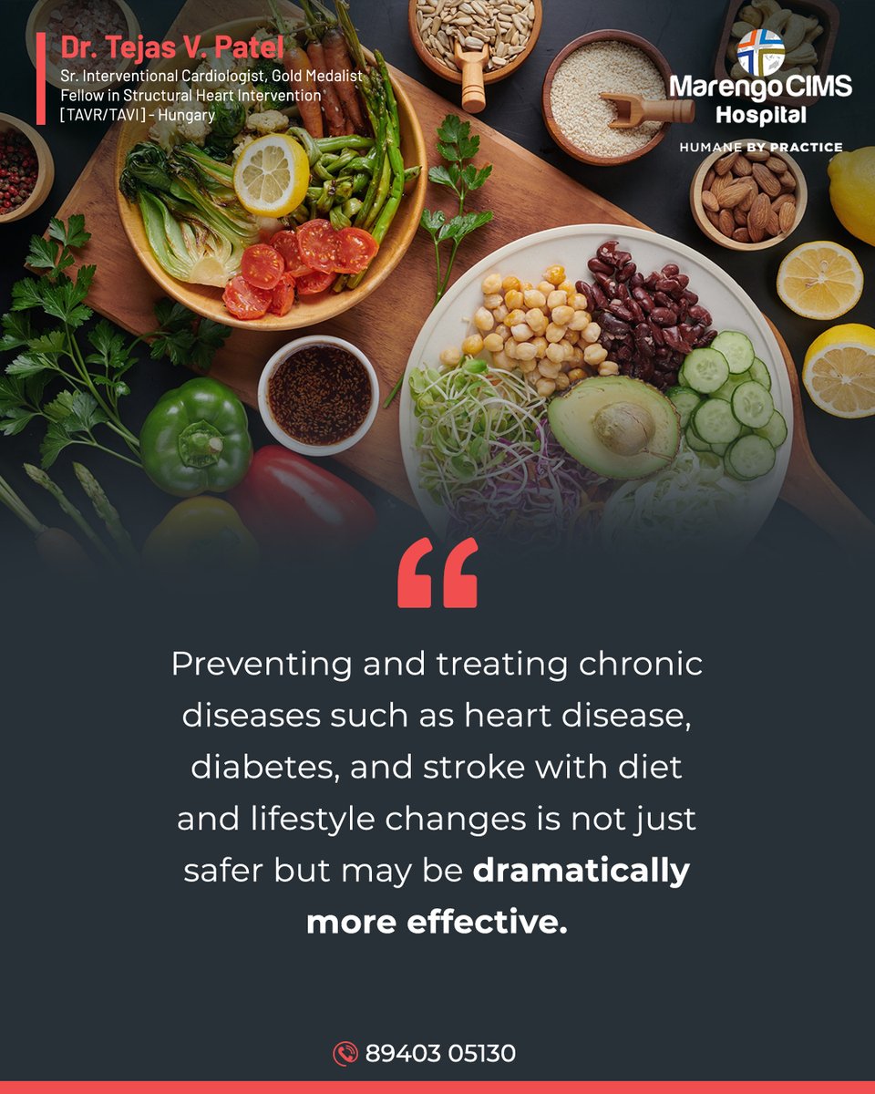 IAmHeartHealthy's tweet photo. Prevention is the most powerful treatment.
Simple lifestyle changes can significantly reduce the risk of heart disease, diabetes and stroke.

Your daily choices shape your heart health. ❤️

📞Call on: 89403 05130

#HeartHealth #IAmHeartHealthy #DrTejasVPatel https://t.co/41BhKxZObK