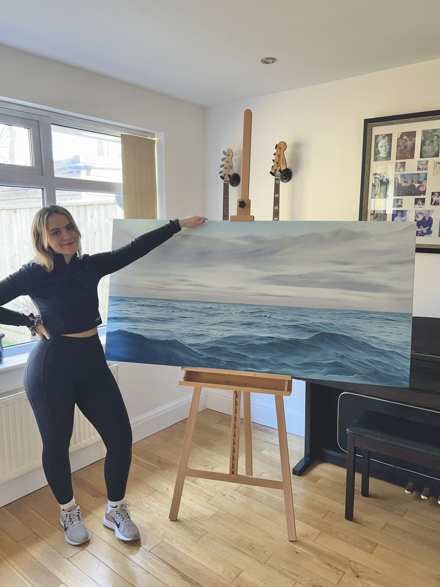 An oil painting I’ll never forget!
My first large scale commission 🤍