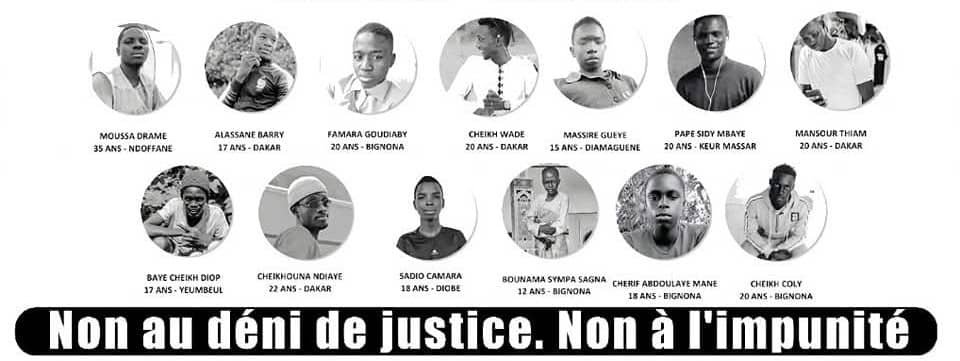 Collectif des familles de martyrs - Sénégal tweet media