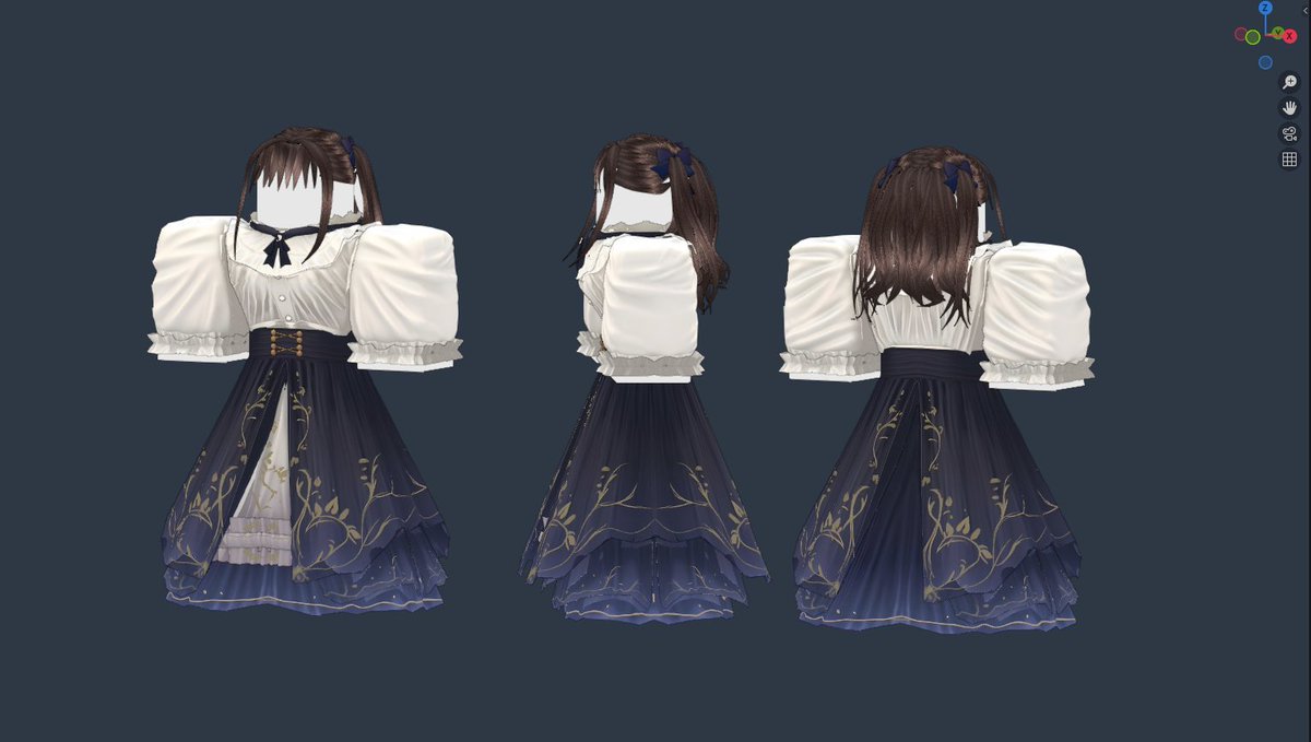 Jogurts925's tweet photo. Collab Work with @Daxetoru made my first hair for this model. Any feedback is appreciated.
Portfolio:https://t.co/3W6rkzZCVE
#RobloxDev #ROBLOX #robloxdevs #robloxart #Blender https://t.co/az7GCnHI2n