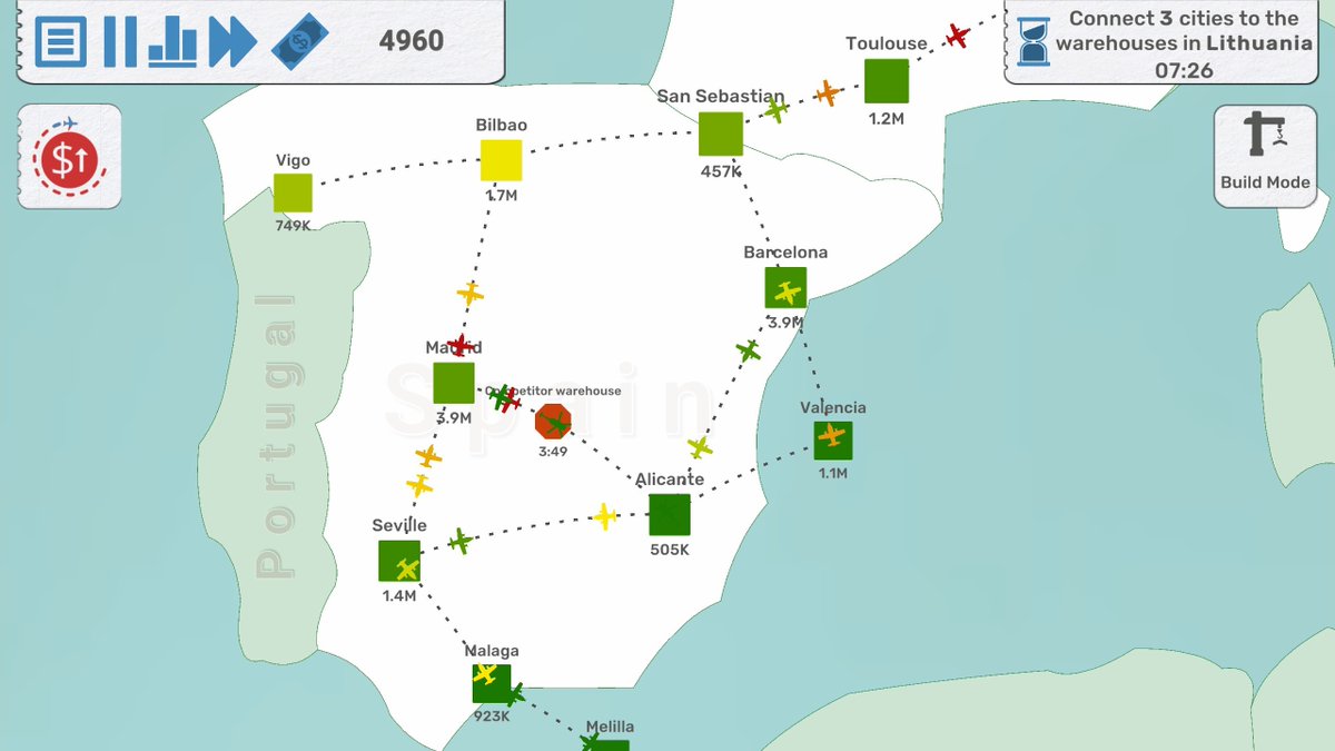 Update 1.12 for #FlyCorp is out with competitor warehouses in the Delivery DLC and bugfixes!

Full patchnotes are, as always, in Steam: store.steampowered.com/news/app/13725…