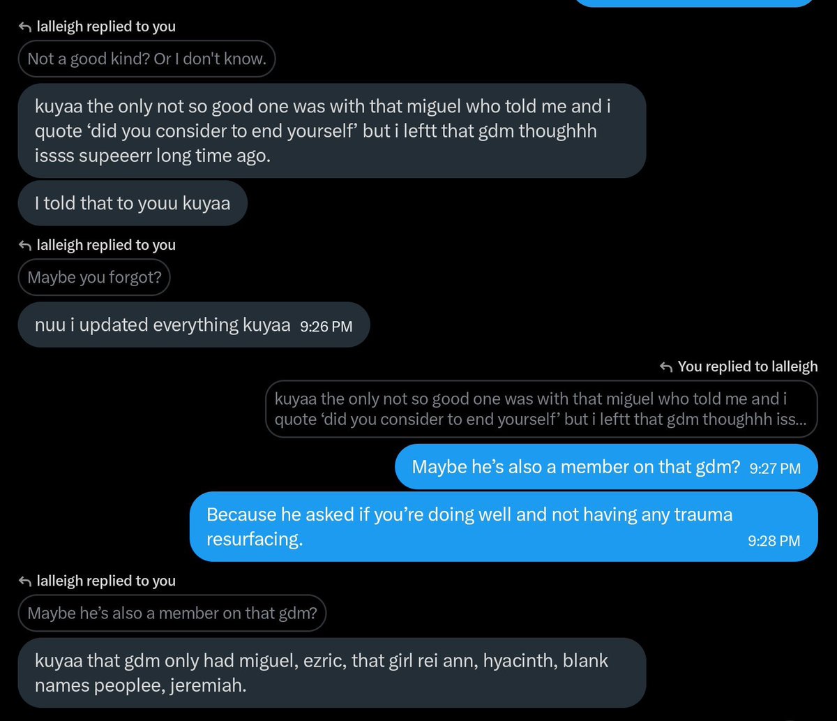 chilvantry's tweet photo. We also messaged Miguel and his writer regarding this. https://t.co/VM1sS9pObO