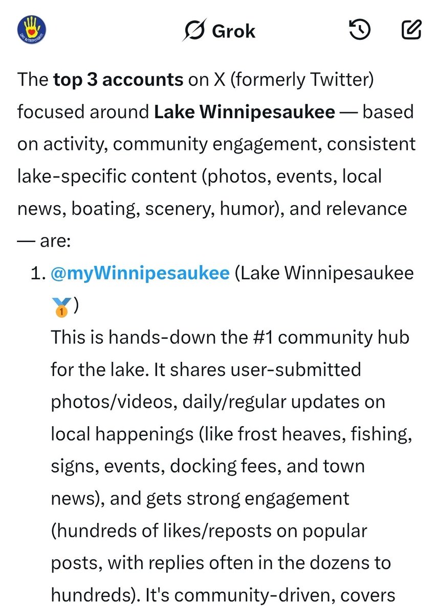 Lake Winnipesaukee 🥇 tweet media
