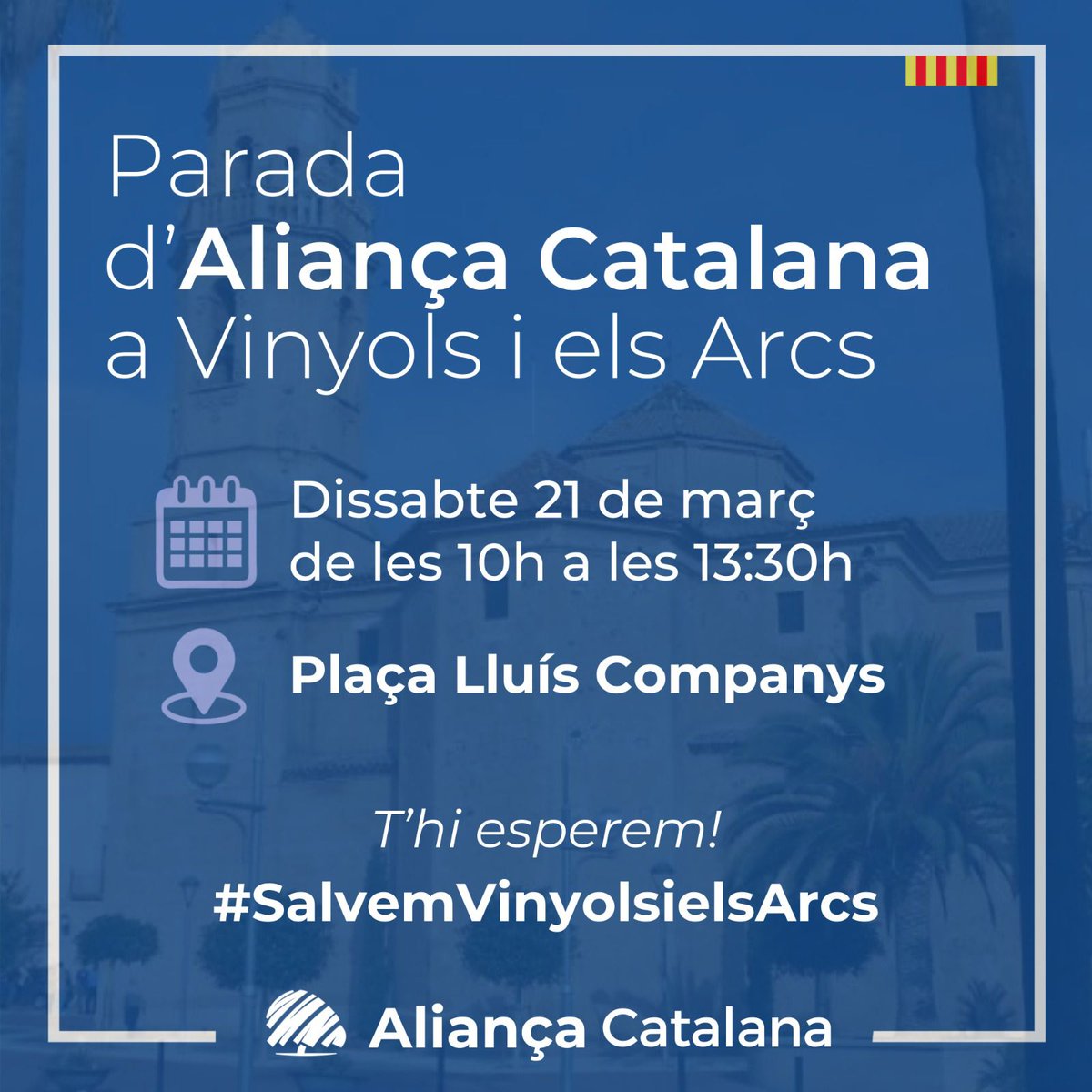 Vinyols i els Arcs!💙Vine a la parada informativa a parlar del que importa, seguretat, treball, habitatge i futur. Tu porta les preguntes, nosaltres, propostes i cor. Quan Vinyols es mou, Catalunya batega. T'hi esperem amb il·lusió. #VinyolsielsArcs #ParadaInformativa #FemPinya