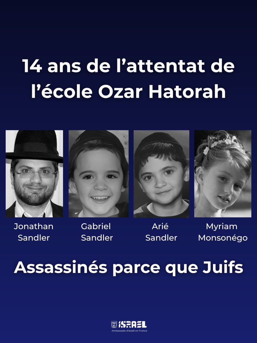 Ambassade d'Israël en France tweet media