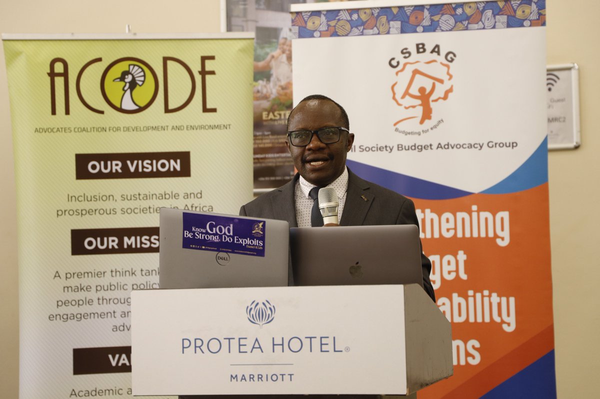 ACODE_Uganda's tweet image. Happening now is a dialogue on the Iran-USA/Israel conflict and its implications for East African Economic security and peace, organised by ACODE in partnership with @CSBAGUGANDA  and @OfficialMubs 
#RegionalSecurity
#EconomicStability