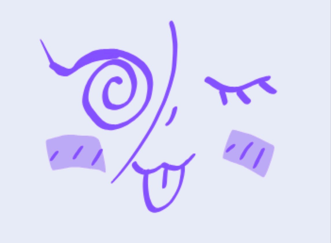 A drawing I did in a minute during class