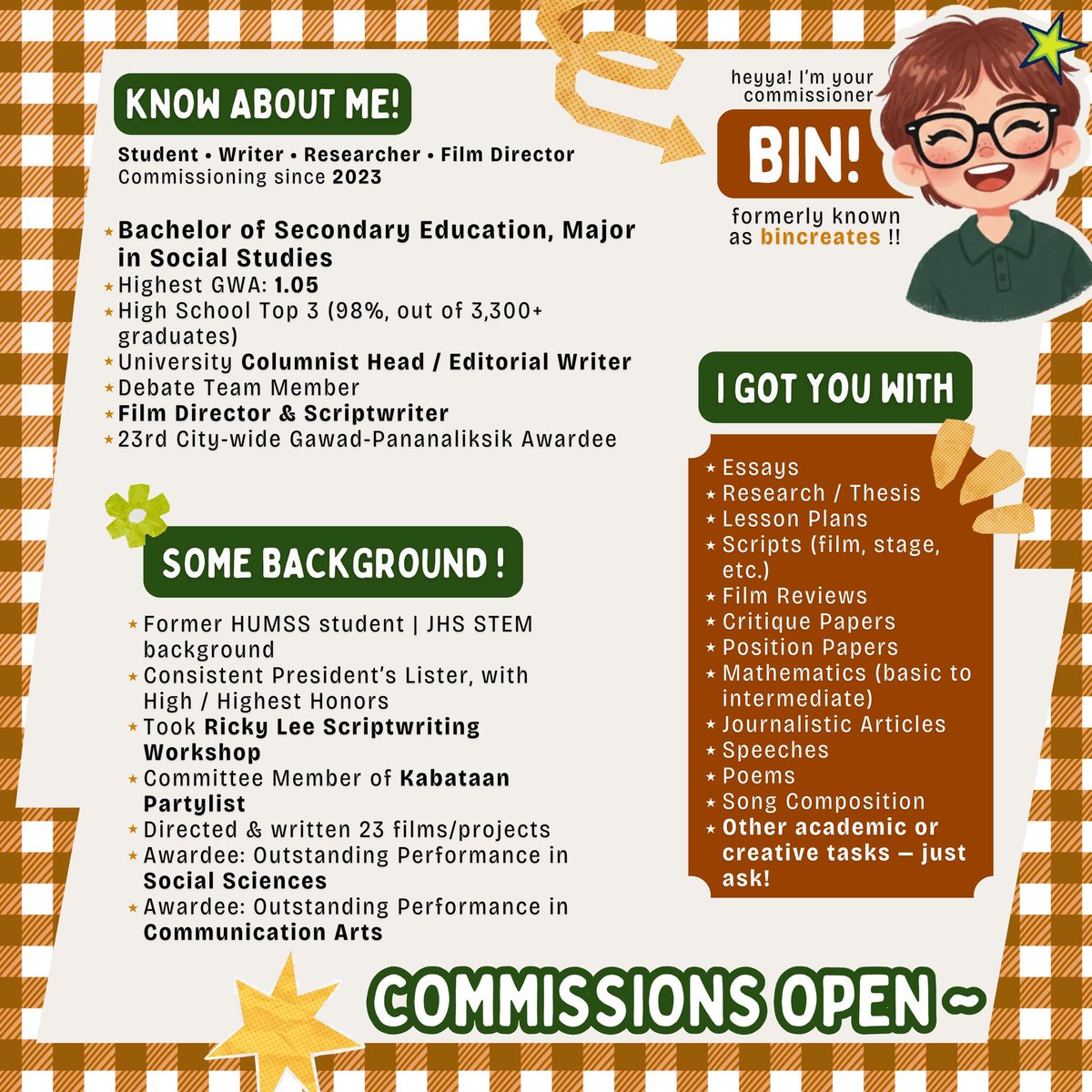 Atty. Bin, LPT — thesis, history, politics ⭐️🍀 tweet media