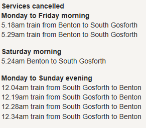 Tyne and Wear Metro tweet media