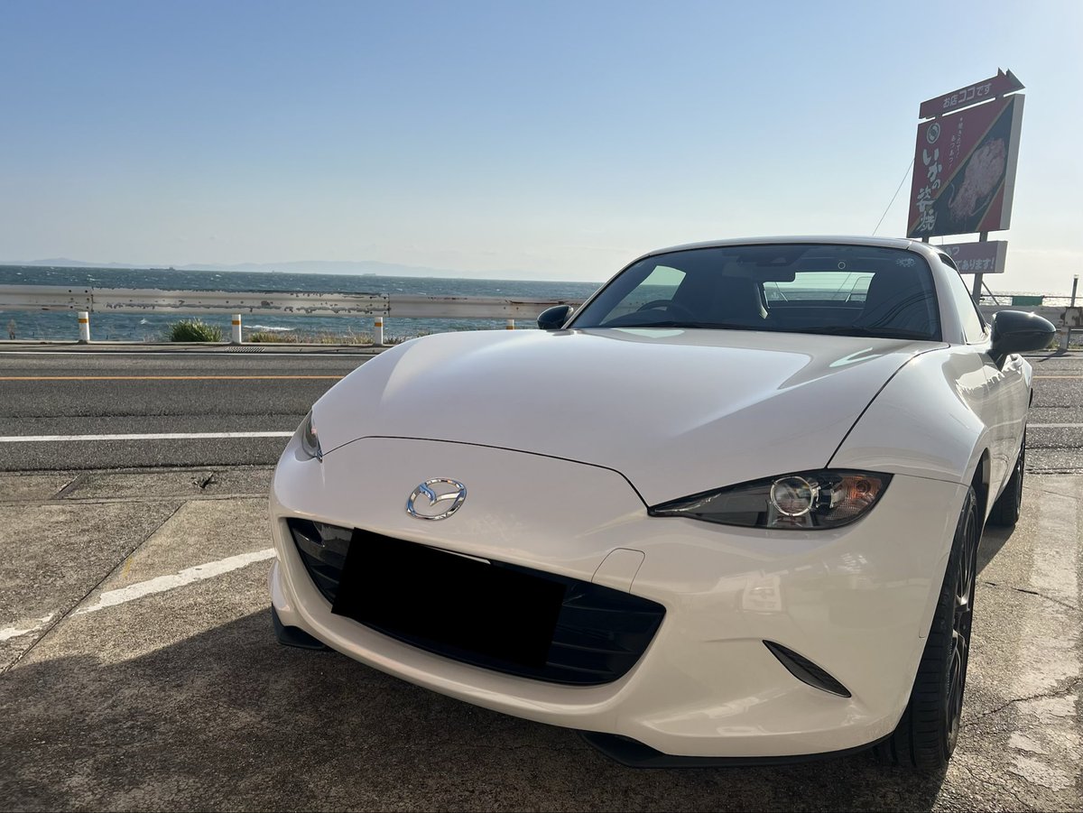 BOSS_0620's tweet photo. ど平日有給海辺で心の洗車完了 https://t.co/EBAGdDhjEt