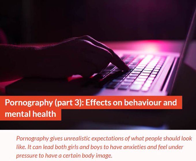 The third in our four-part series on the dangers of pornography. How does using porn affect our mental and emotional health? bit.ly/2D5uQCh