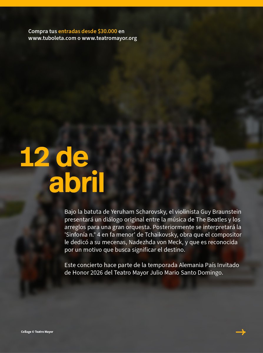 Teatro Mayor JMSD tweet media