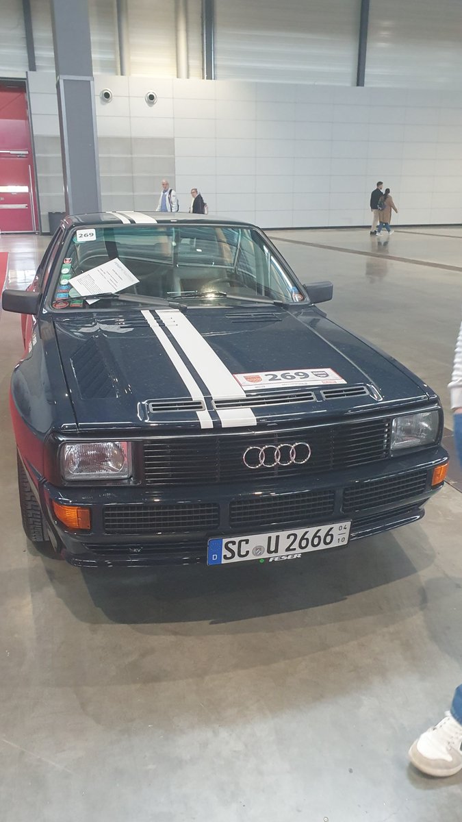 StillAliveCars's tweet image. #RetroClassics Stuttgart 2026 - beautiful #Audi Sport #quattro